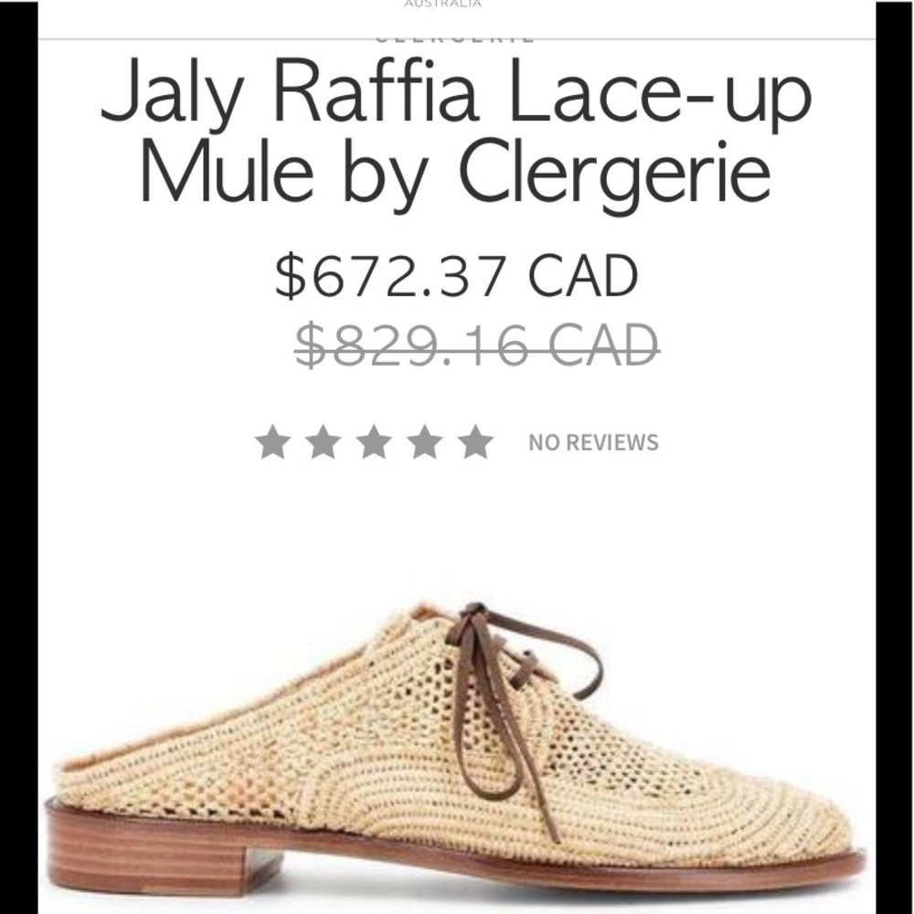 Jaly Raffia Lace Up Mule by Robert Clergerie Paris